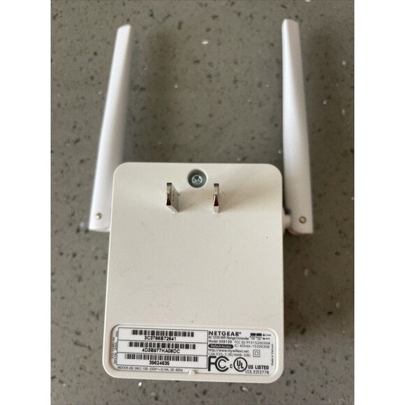 NETGEAR AC1200 Wi-Fi Range Extender - EX6120 Untested - Picture 2 of 5